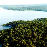 Campamento de la isla de Rubondo en Tanzania.