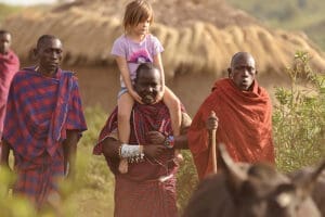 Conoce a la tribu Masai. 