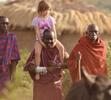 Meet the Masai tribe. 