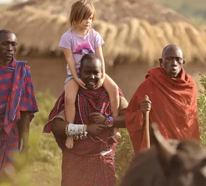 Conoce a la tribu Masai. 