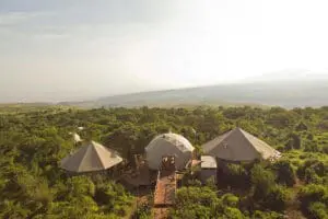 Aerial view of the luxurious Highlands. 
