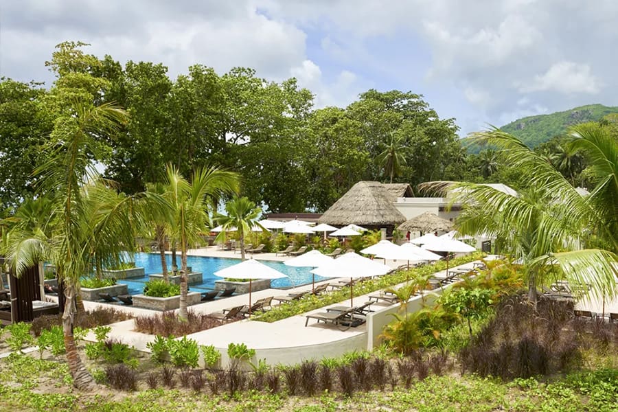 Beautiful tropical gardens and superb facilities.