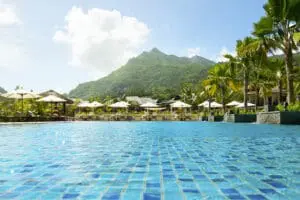 Take a refreshing dip in the pool. 