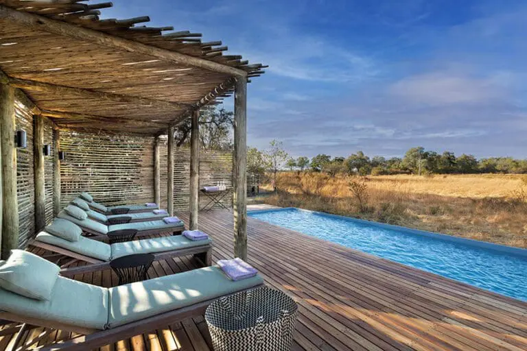 Take a refreshing dip. 