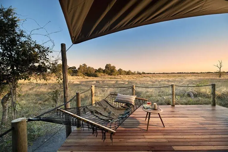 Chill out in your hammock. 