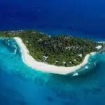 Book your own private island in the Seychelles. 