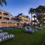 The garden of Ellerman House. 