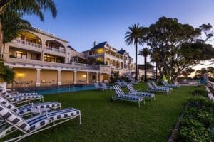 The garden of Ellerman House. 