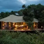 Luxury in the African wilds at Mara Plains Camp. 