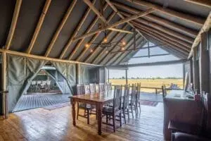 Dining area.
