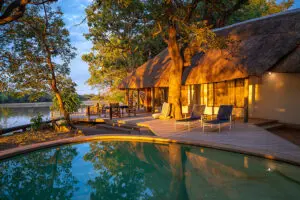 The exclusive Robin's House in South Luangwa. 