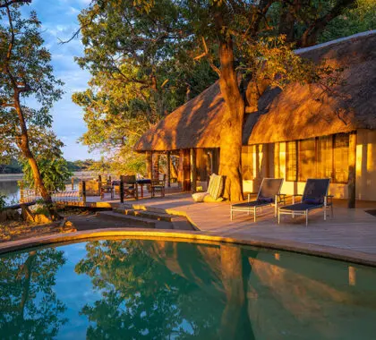 The exclusive Robin's House in South Luangwa. 
