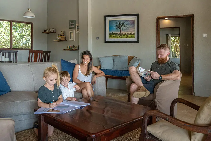 Great for families with younger children. 