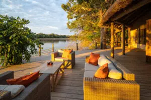 Relax on the deck and take in the views.