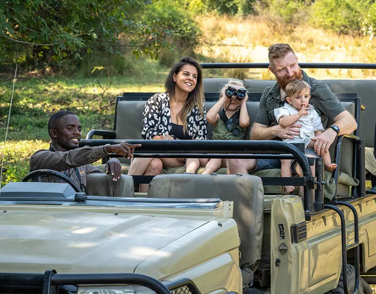 Family-friendly private game drives.
