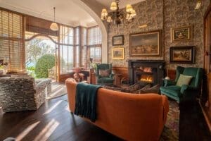 The Ellerman House library. 