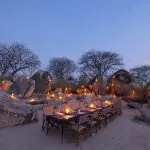 Boma dinner at Jabali Ridge.