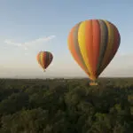 You have the option of adding on a hot-air balloon safari in the Mara - not to be missed!