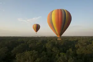 You have the option of adding on a hot-air balloon safari in the Mara - not to be missed!