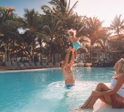 Canonnier Beachcomber Golf Resort & Spa es perfecto para familias. 
