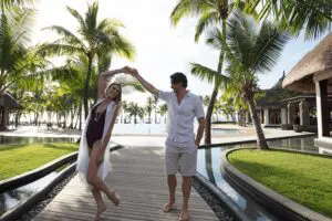 Honeymoon romance at Dina Robin Beachcomber, Mauritius