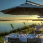 Cenar con vistas | Chobe Game Lodge