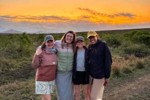 Sundowners in Phinda Game Reserve, KZN.