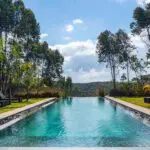 Poolside bliss and valley views.