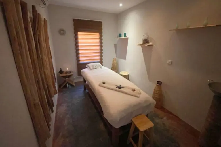 Ready for a relaxing massage.