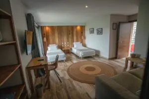 A suite ready to welcome you.