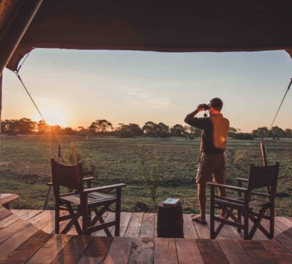 Looking out from a chalet at Musekese Camp in Kafue | Go2Africa