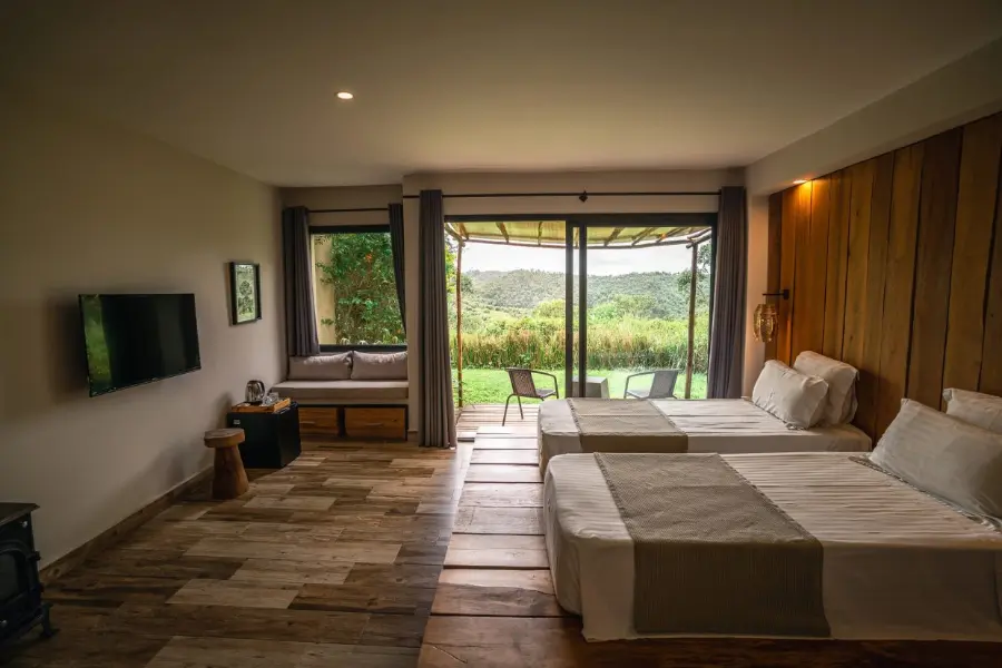Gorgeous views from one of the rooms | Mantadia Lodge