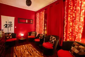 Sit back and have a drink. 