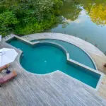 Take a refreshing dip in the infinity pool. 