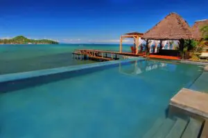Infinite views across the ocean.