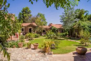 Preciosos jardines.