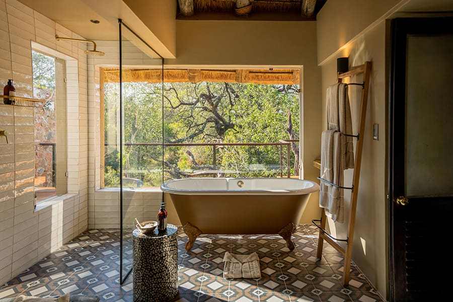 Baño de la villa. 