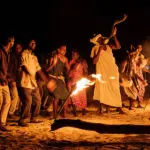 An evening of singing and dancing.
