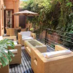 A place of relaxation at Maison Gallieni. 