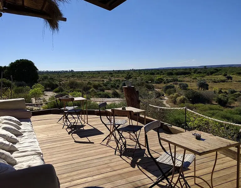 Almuerzo con vistas. 