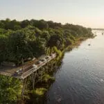 El Chobe Game Lodge está perfectamente situado junto al río Chobe. 