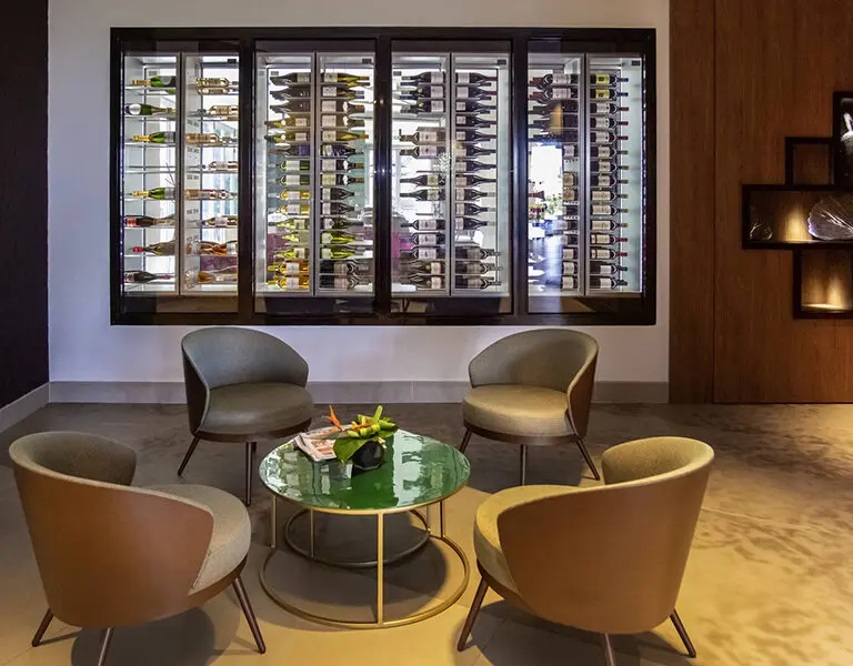 A selection of the finest wines. 