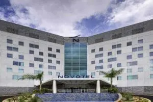 Exterior of Novotel. 