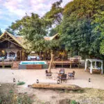 La apartada Suite Safari es una opción magnífica para familias o parejas en luna de miel. 