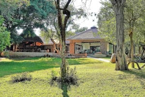 Idube Game Reserve - the main lodge area.