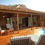 Private deck of a Luxury Makubela Suite.