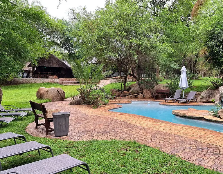 Swimming pool.