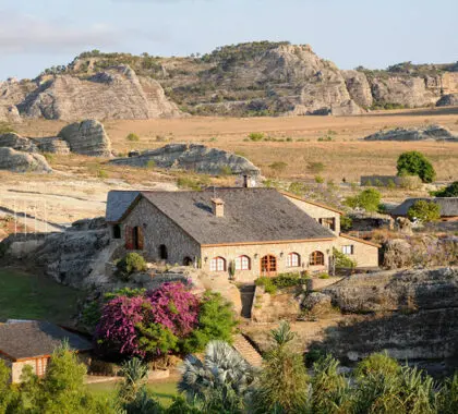Unique Madagascar landscapes. 