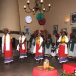 Performances by local traditional dancers.
