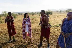 Friendly and knowledgeable Maasai staff.
